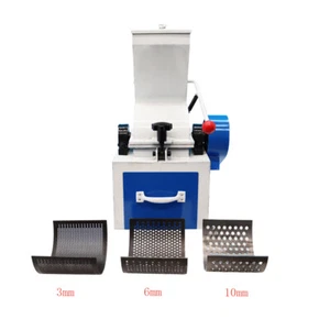 220V Hammer Crusher Stone Coal Gangue Glass Breaker 3mm 6mm Mesh Screen Sieves - Picture 1 of 21