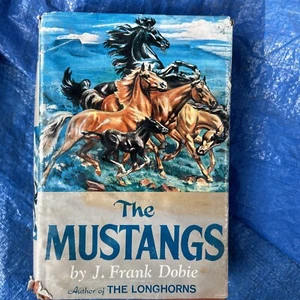 J. Frank Dobie - The Mustangs 1952 Edition, Hardcover - Picture 1 of 11