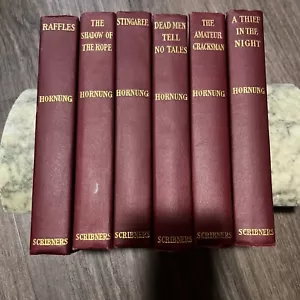 Lot of 6 E. W. Hornung Books - Charles Scribner’s Sons 1908 Rare- See Desc - Picture 1 of 18