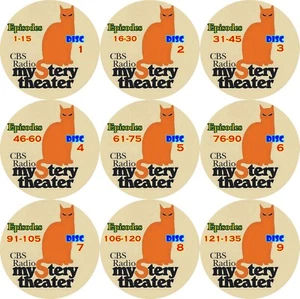 CBS Radio Mystery Theater (Volume 1) 135 Episodes MP3 (READ) CD Audio Old Time - Picture 1 of 10