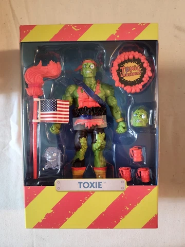Super7 Ultimates Toxic Crusaders TOXIE Hero Figure Set Original Wave 1 RARE NEW Cover