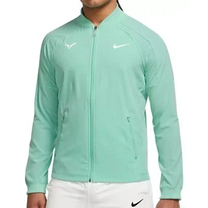 Nike Dri-FIT Rafa Nadal Men's Tennis Jacket green DV2885-349 NEW Men's Medium - Picture 1 of 11