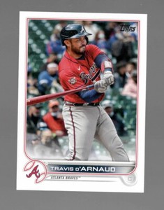2022 Topps #4 Travis d'Arnaud Mint
