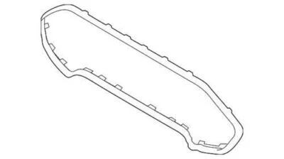 Rejilla de parachoques genuina Ford EcoSport SE 2018-2022 moldura envolvente GN1Z-8419-EA Foto 1 de 2