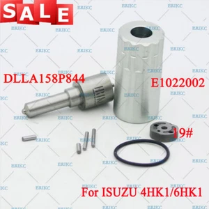 Kits de reparación de inyector de combustible boquilla DLLA158P844 placa de válvula 19# para ISUZU 4HK1 6HK1 - Imagen 1 de 6
