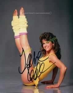 JANE FONDA NACHDRUCK 8X10 FOTO SIGNED AUTOGRAMM BILD MANN HÖHLE GESCHENK - Bild 1 von 1