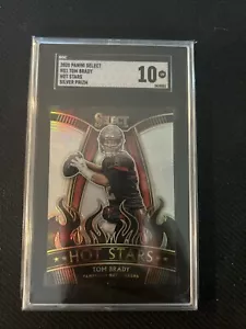 Tom Brady 2020 Panini Select - Hot Stars Silver Prizm #HS2 SGC Graded 10 - Picture 1 of 2
