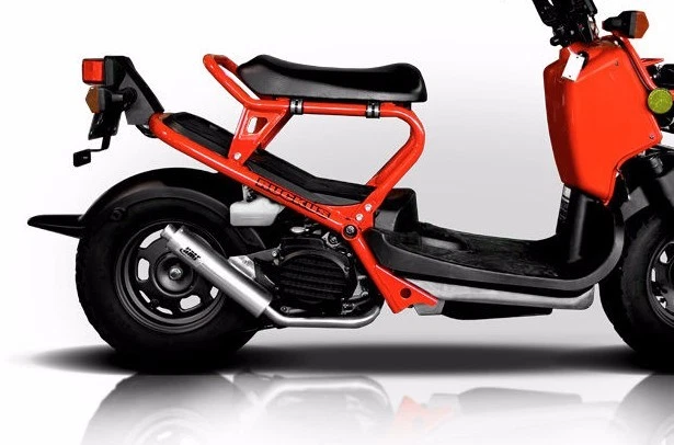 HMF Performance Full Exhaust System Brushed Mini End Cap Honda Ruckus 2003-2015 - Image 1 of 2