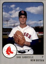 1988 New Britain Red Sox ProCards #898 Dan Gabriele Walled Lake Michigan MI Card