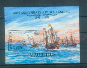 Super Briefmarken-Block aus Mauritius, von 1998, postfrisch - Afbeelding 1 van 1