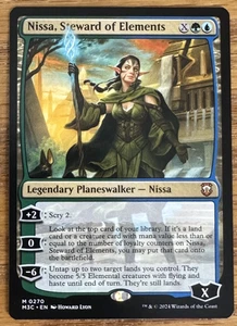 MTG Modern Horizons 3 Commander, Nissa, Steward of Elements - Picture 1 of 1