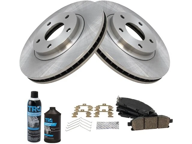 Front Brake Pad and Rotor Kit For 2011-2017 Nissan Quest 2016 2012 2013 BR924PS - Imagem 1 de 1