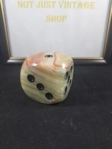 Grüner Onyx Würfel 2 Zoll x 2 Zoll  - Bild 1 von 5