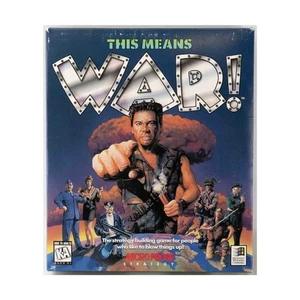 Microprose Computer Game This Means War! VG+/NM - Picture 1 of 2