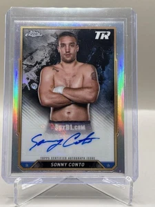 Sonny Conto 2024 Topps Chrome Boxing #CBA-SCO Chrome Autographs Refractor - Picture 1 of 2
