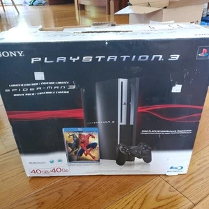 Sony PlayStation 3 CECHG01 Spider-man 3 limited Edition Console FOR PARTS - Picture 1 of 10