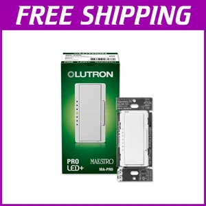 Maestro PRO LED+ Tap Dimmer Switch - White - Picture 1 of 10