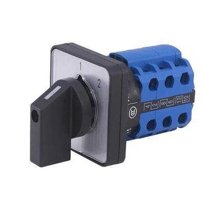 Changeover Rotary Cam Switch 2 Positions 4 Terminals for LW2620 C333 Control - Image 1 of 4