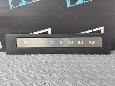 OEM 2017-2022 FORD F250 F350 PLATINUM DOOR SILL SCUFF PLATE FRONT LEFT DRIVER Foto 1 de 4