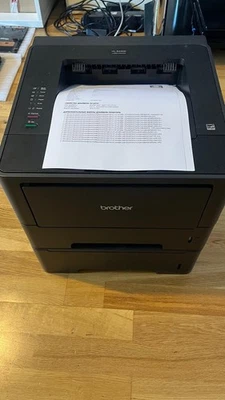 Brother HL-5440D A4 Mono Laser Printer, Extra Paper Tray - Image 1 of 4