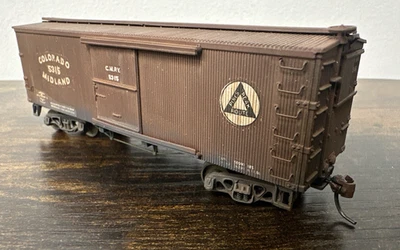 Roundhouse Kit #3063 Colorado Midland Box Car #5315 Pro-Built & Weathered LNIB! - Image 1 of 4