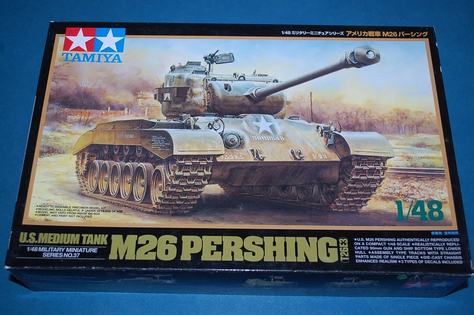 Tamiya 32537 - US Medium Tank M26 Pershing (T26E3)  scala 1/48 - Immagine 1 di 1