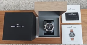 Hamilton Men's Watch Khaki X-Wind GMT H77912335 w/ Box and Papers - Picture 1 of 7