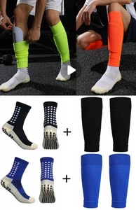 Football Socks Anti Slip Socks Sports Socks Non Slip Socks Grip Socks UK - Picture 1 of 17