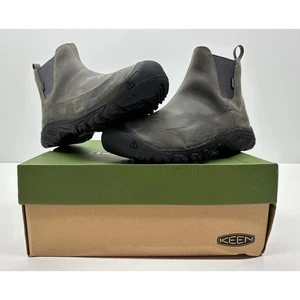 Keen Uomo Anchorage III Stivale Impermeabile Acciaio Grigio/Magnete Taglia 10,5 Nuovo con scatola #08S - Foto 1 di 10