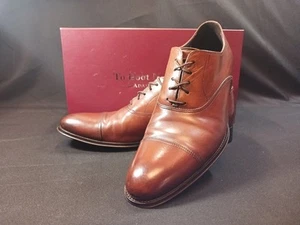 TO BOOT NEW YORK BRANDON 12981M MEN'S COGNAC SHOES SIZE 9M MADE IN ITALY GREAT! - Picture 1 of 15
