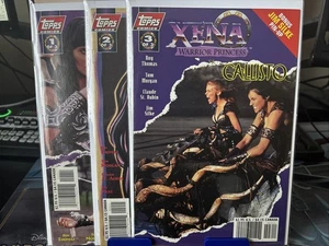 Xena Warrior Princess Vs. Callisto #1-3 Topps Comics 1998 - Picture 1 of 6