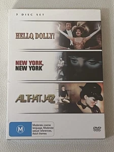 Hello, Dolly! + New York, New York + All That Jazz 3 Disc DVD Set - NEW & SEALED - Bild 1 von 2