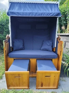 Strandkorb mir Schutzhülle - Bild 1 von 5