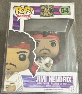 Figura Vinilo Funko Pop Rocks Jimi Hendrix Woodstock Purple Haze #54 con Protector - Imagen 1 de 1