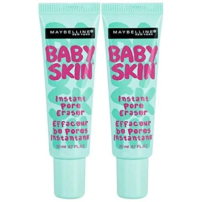 Maybelline Baby Skin Instant Pore Eraser Primer, Clear, 2 Count - Image 1 of 4