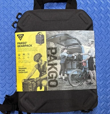 НОВЫЙ ИЗ СТАРЫХ ЗАПАСОВ TOPEAK PAKGO РЕДУКТОР ДЛЯ ВЕЛОСПОРТА 38 Л - Изображение 1 из 4