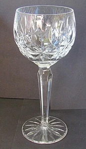 WATERFORD CRYSTAL ROSSLARE 7⅜" HOCK WINE GLASSES - SIGNED (Ref5663) - Picture 1 of 1