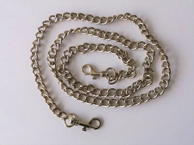 40 inch extra-long metal chain with end clips ST-19-40S, FREE UK DELIVERY