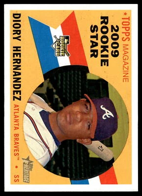 2009 Topps Heritage #562 Diory Hernandez RC Card - Image 1 of 2