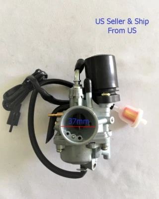  CARBURETOR FOR TNG ADLY HAMMERHEAD JONWAY GENUINE 49CC 50CC 2 STROKE SCOOTER - Image 1 of 4