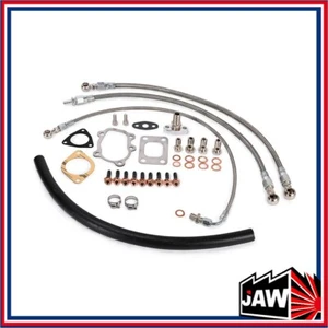 Kit de línea de agua de aceite turbo SR20 CA18DET S13 S14 S15 Garrett GT28R GT30R montaje superior - Imagen 1 de 1