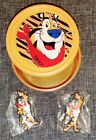 Kellogg's Tony The Tiger Keychain-Magnet-Bowl Container+Lid Frosted Flakes 2013