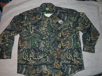 Camisa Cabela's Lona Pesada Manga Larga-Jac Camuflaje Reclusión 3D Para Hombre XL NUEVA SIN ETIQUETAS  Foto 1 de 4