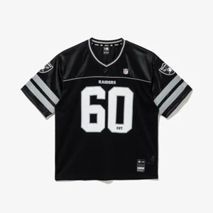 New Era "2025" Las Vegas Raiders Polyester T-Shirt, Black - Picture 1 of 11
