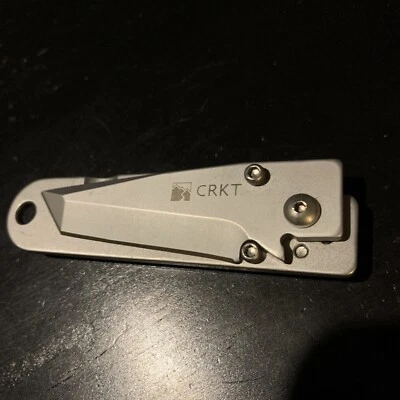 CRKT 5500 Ed Halligan K.I.S.S. Money Clip Pocket Knife Vintage - Image 1 of 4