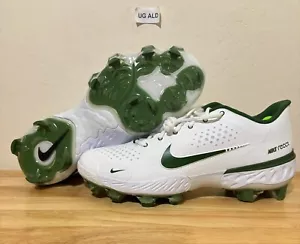 Nike Alpha Huarache Elite 3 Low MCS Green Baseball Cleats Men's 12 CZ5649-100 - Picture 1 of 8