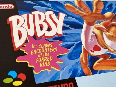 SNES Bubsy Boxed - VGC - Image 1 of 4