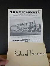 Midlander V2 #2 1996 Spring Middletown, Unionville & Water Gap Railroad