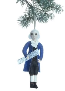 Adorno James Madison Hecho a Mano Lana Fieltro Seda Ruta Bazar - Imagen 1 de 1