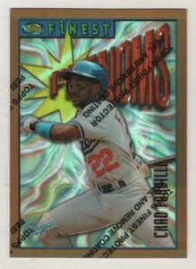 1996 Topps Finest Bronze Refractor #140 Chad Fonville Los Angeles Dodgers BV$5 - Picture 1 of 1